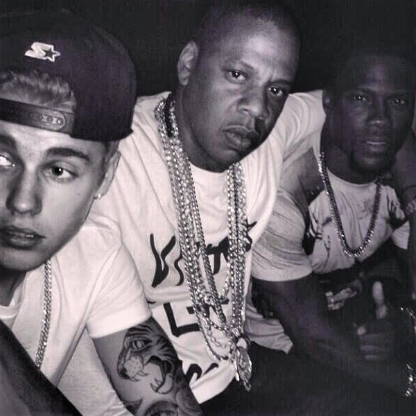 Justin Bieber, Jay Z, Kevin Hart Justin Bieber, Jay Z, Kevin Hart